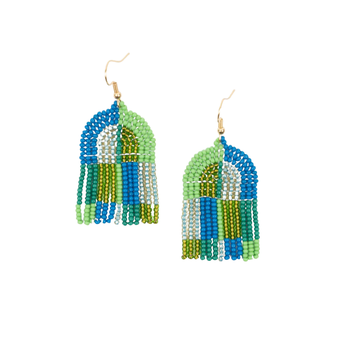 Patchwork Arco Earrings