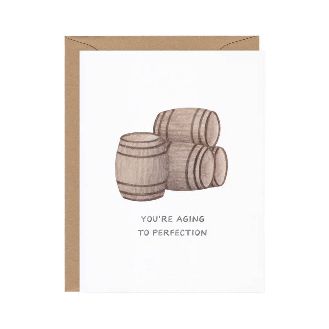 Aging To Perfection Card