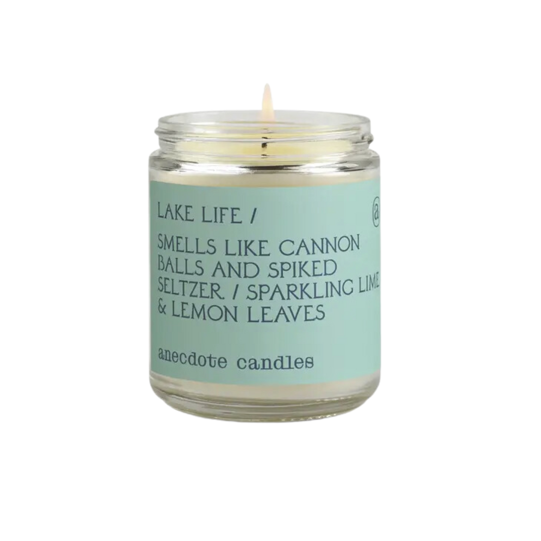 Lake Life Candle (Sparkling Lime & Lemon Leaves)