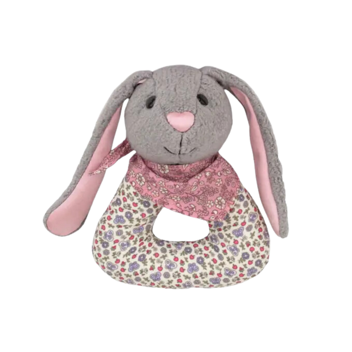 Patterned Rattle Bunny