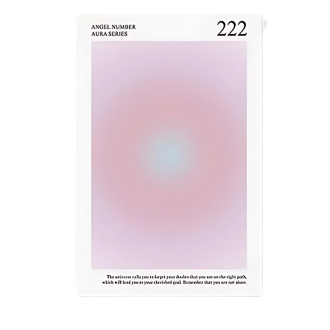 Positive Affirmation Aura Print