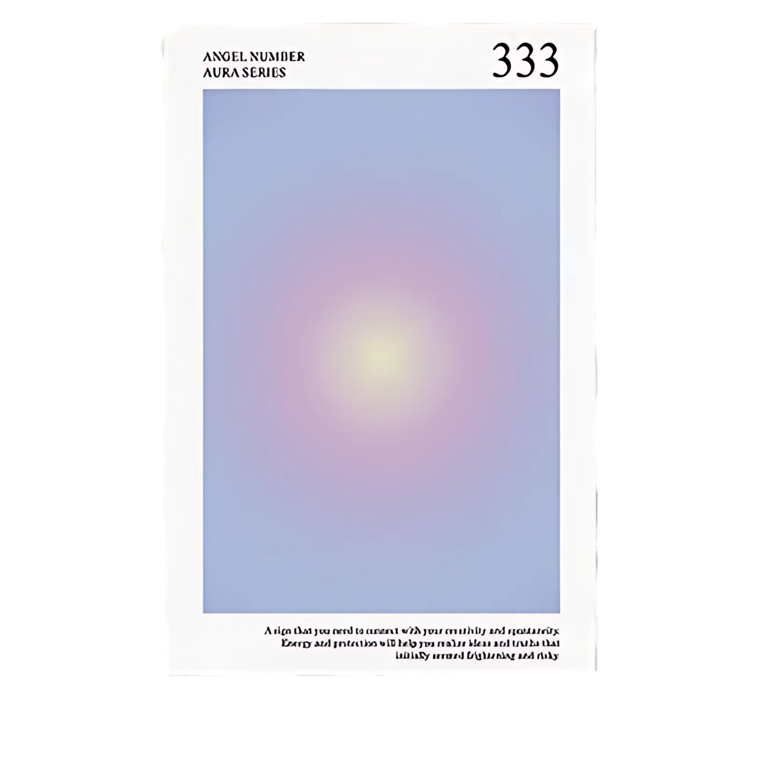 Positive Affirmation Aura Print