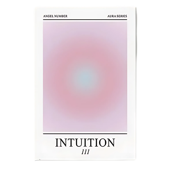 Aura Energy Spiritual Gradient Wall Art Print -18x24