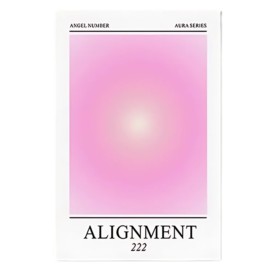 Aura Energy Spiritual Gradient Wall Art Print -18x24