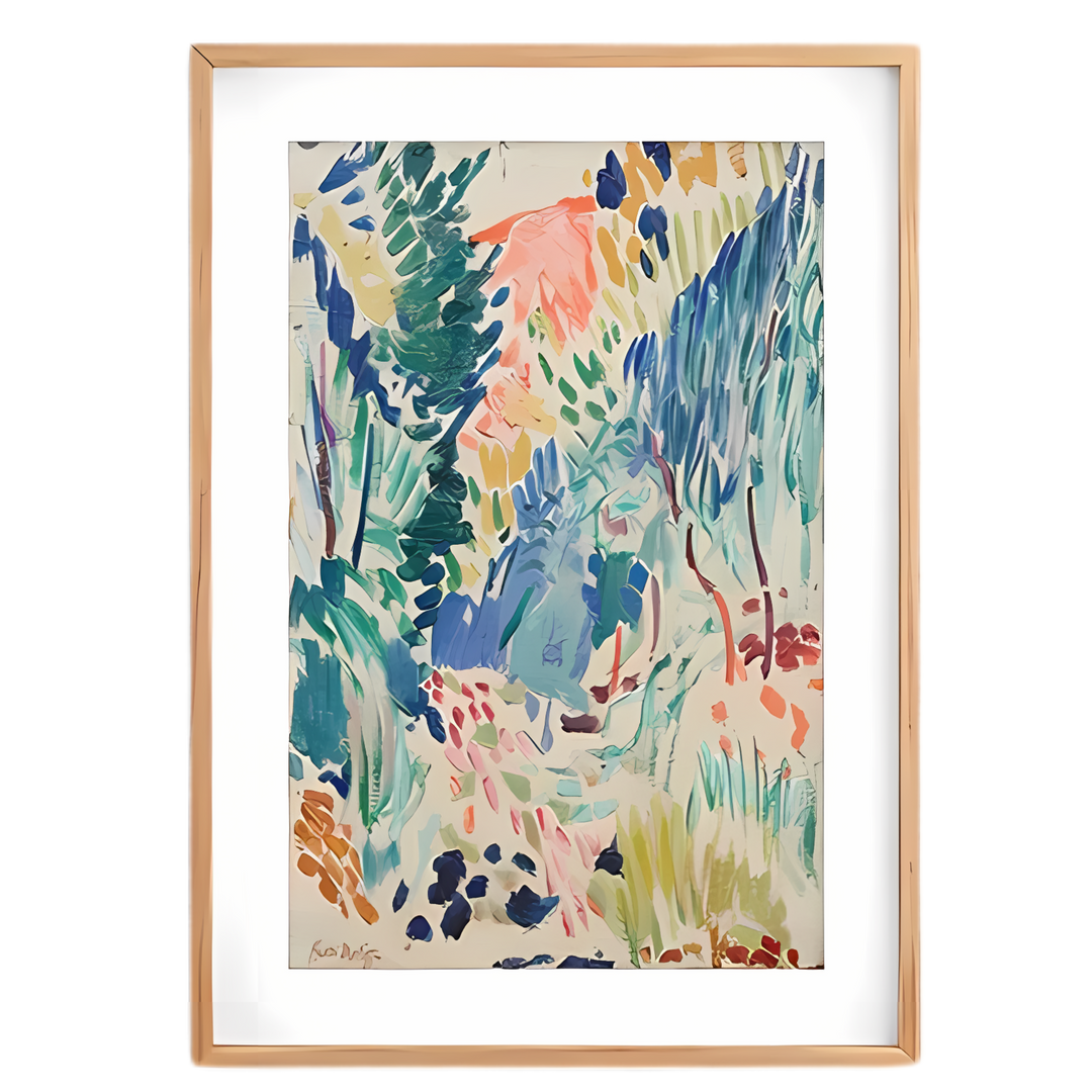 Henri Matisse Abstract Art Print 18x24