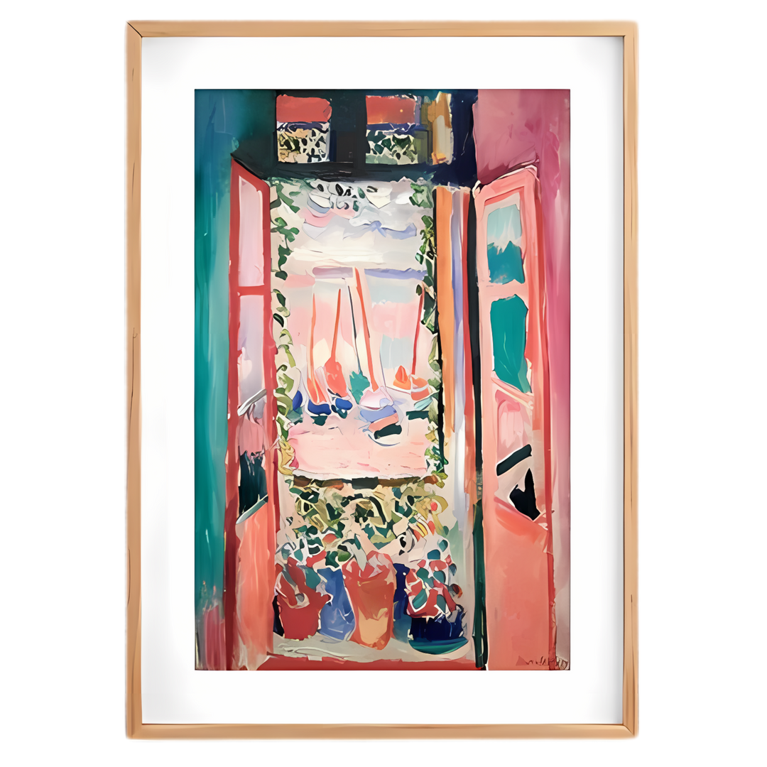 Henri Matisse Abstract Art Print 18x24