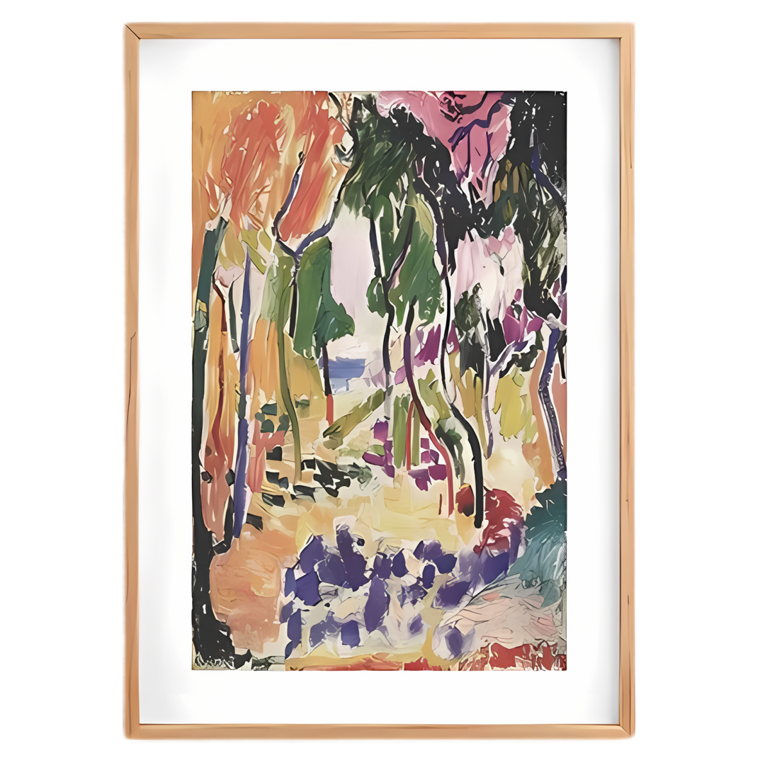 Henri Matisse Abstract Art Print 18x24