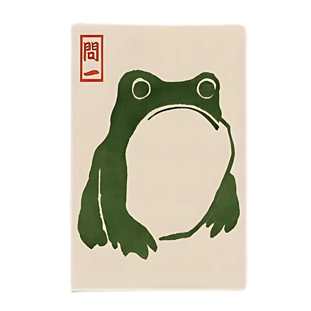 Japanese Matsumoto Hoji Frog Wall Art 8x10