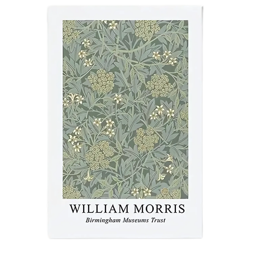 Large William Morris Floral Pattern Wall Art Print 18x24