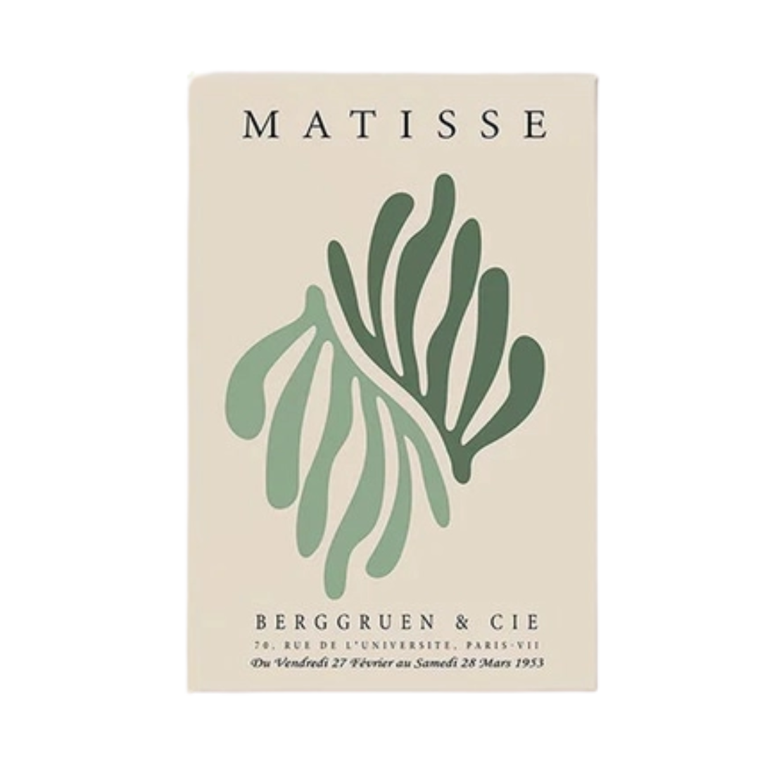 Sage Green Matisse Art Print 18x24