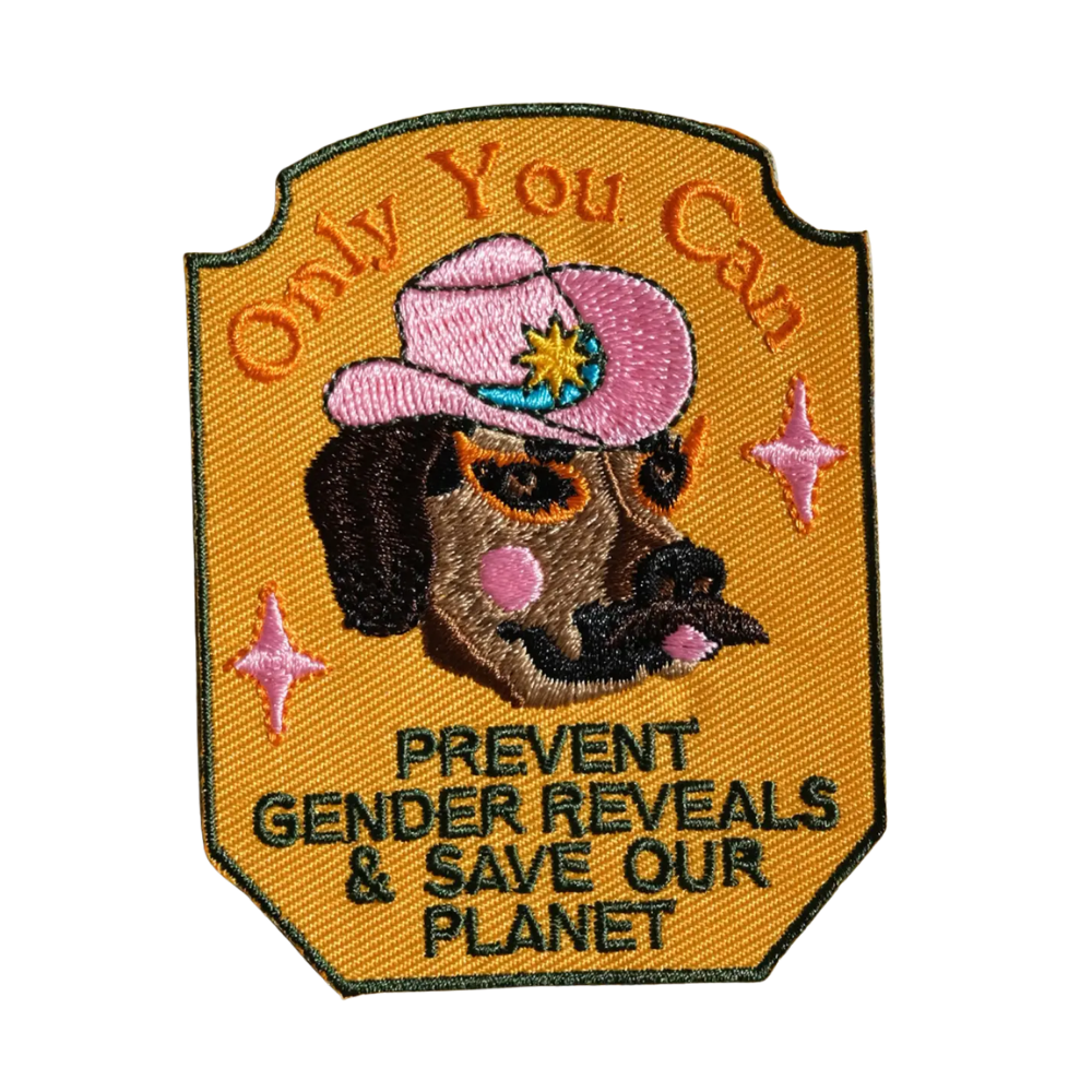 Gender Reveals Iron-On Patch