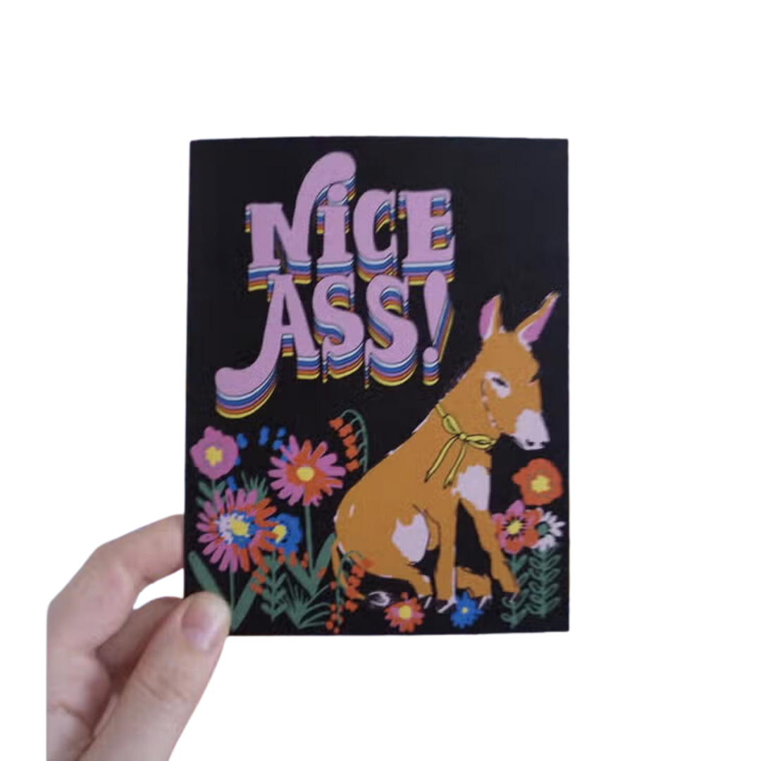 Nice Ass - Greeting Card