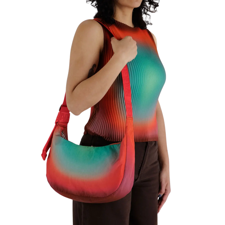 Medium Nylon Crescent Bag