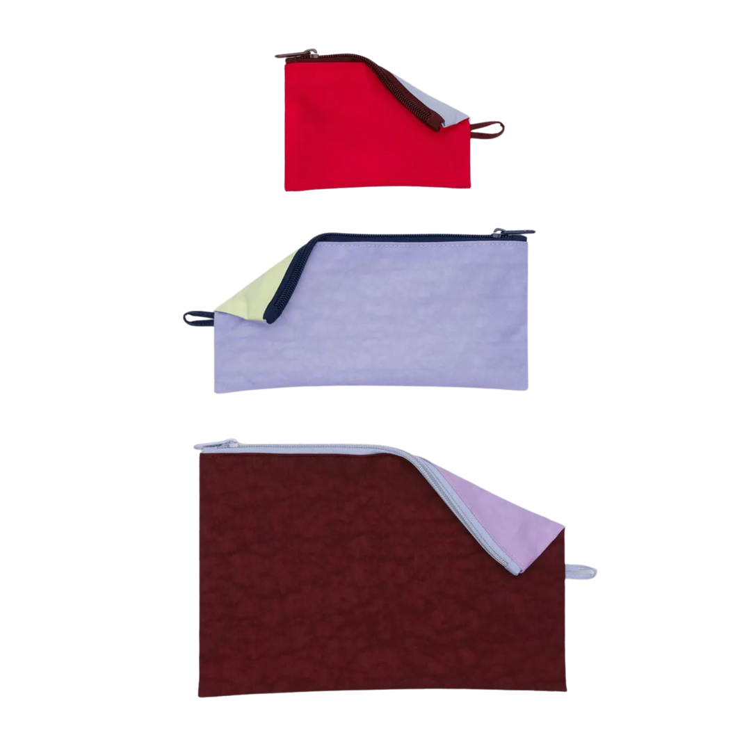 2025新作　Spring BAGGU バグゥ　FLAT POUCH SET BAGGU｜バグゥ】Flat Pouch Set フラットポーチセット (財布