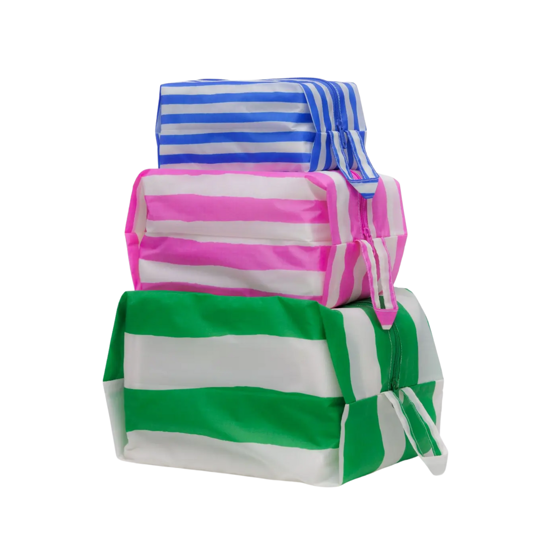 3D Zip Pouch Set