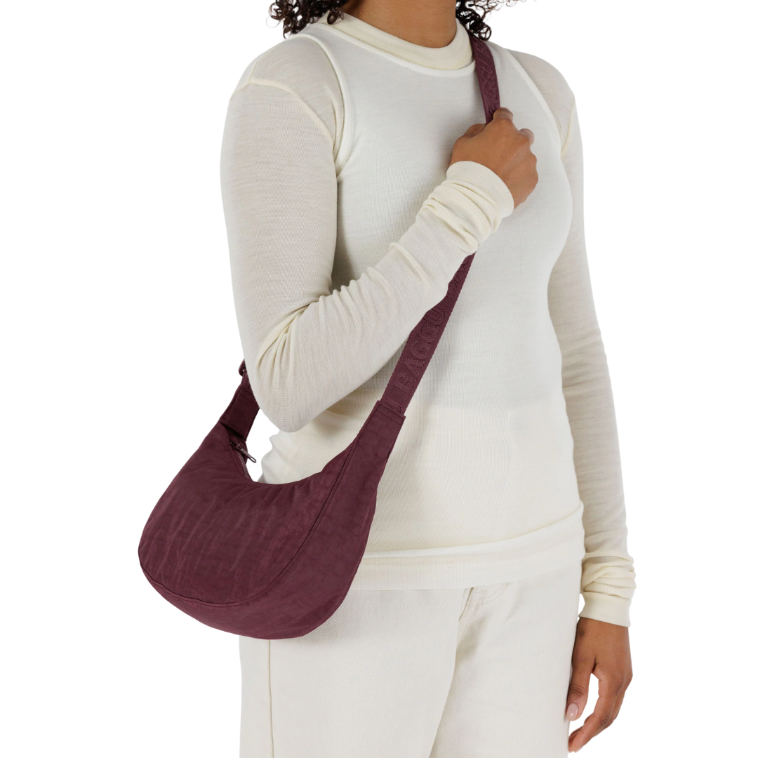 Small Nylon Crescent Bag