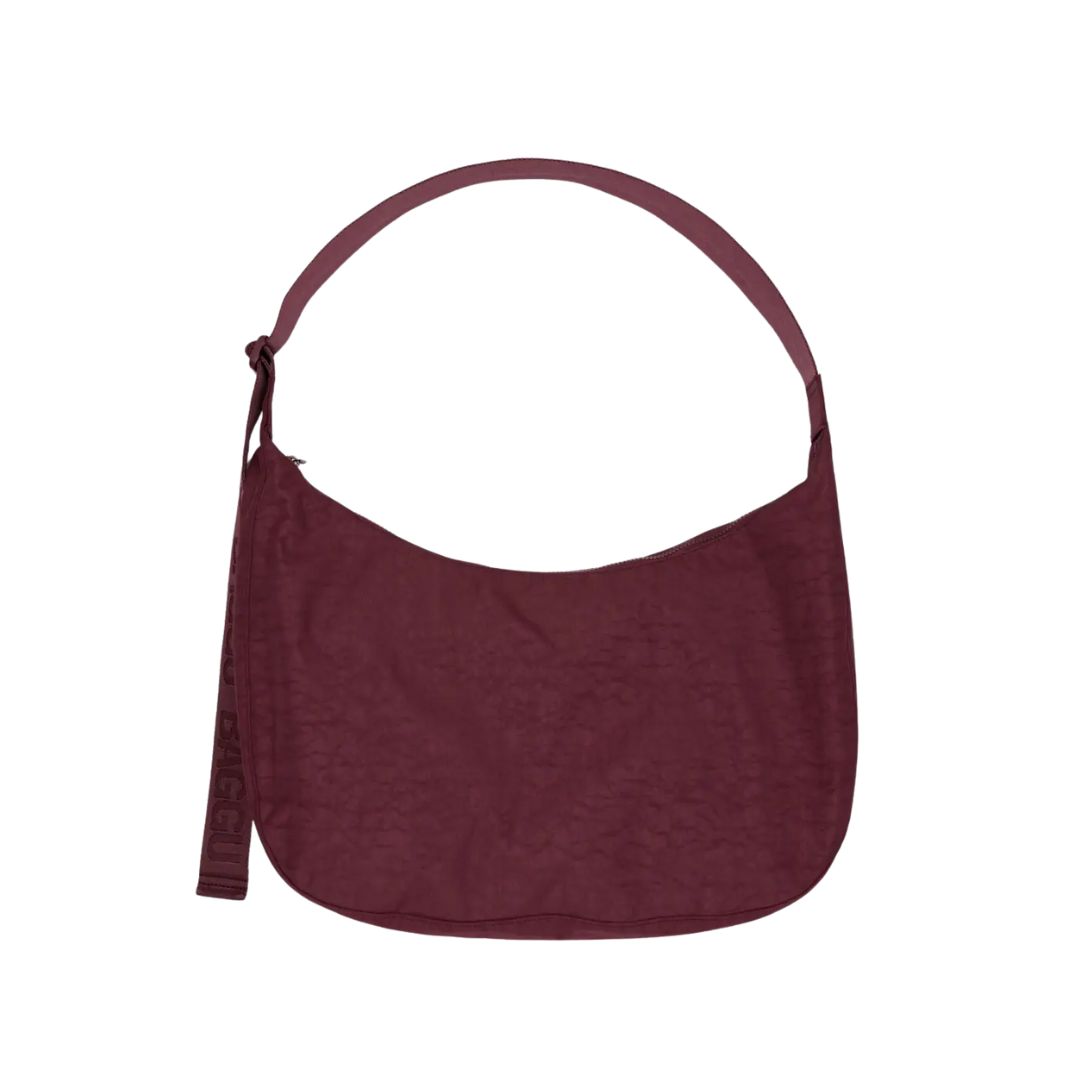 Large Nylon Crescent Bag – Golden Hour Gift Co Large Nylon Crescent Bag – Golden Hour Gift Co