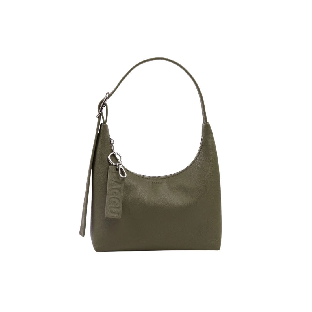 Mini Recycled Leather Shoulder Bag