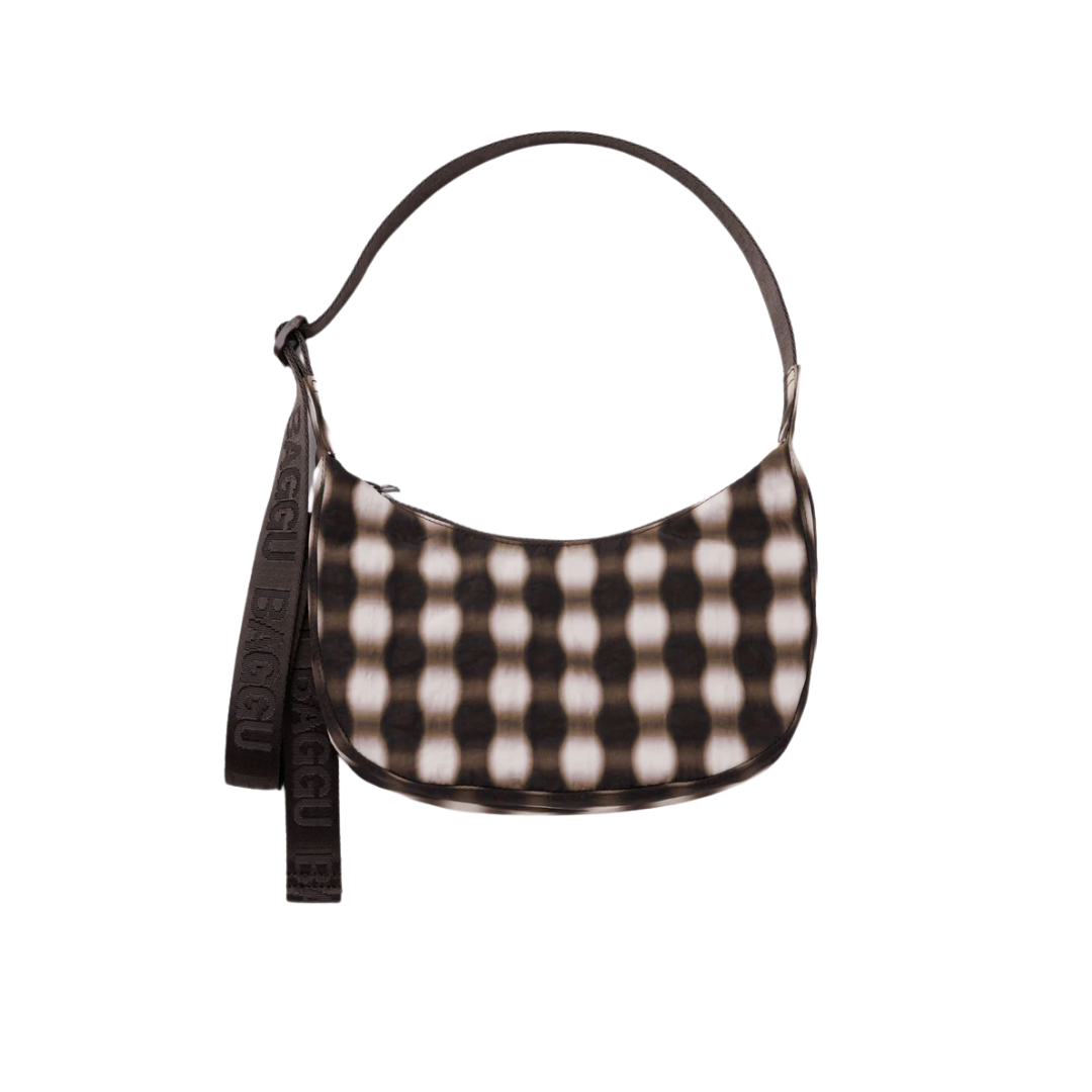 Small Nylon Crescent Bag