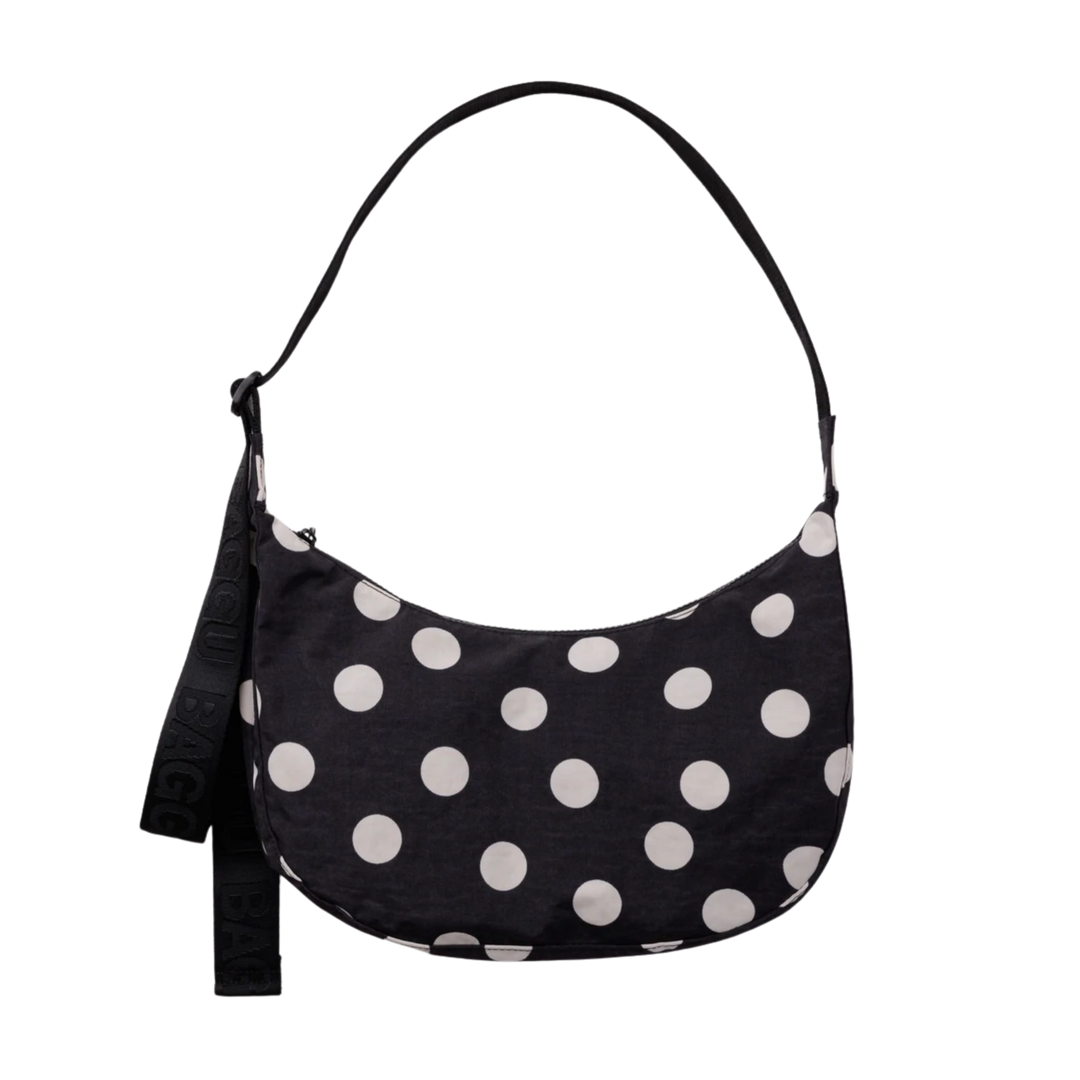 Medium Nylon Crescent Bag