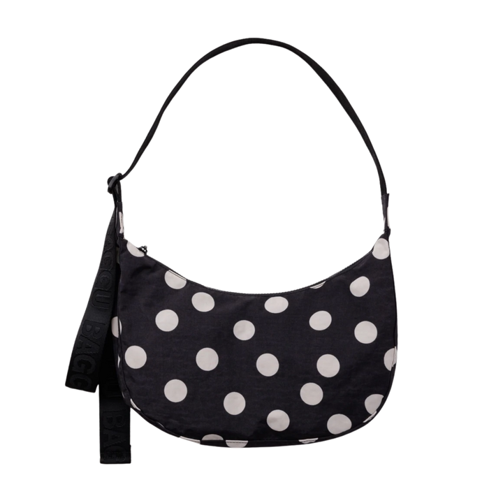 Medium Nylon Crescent Bag