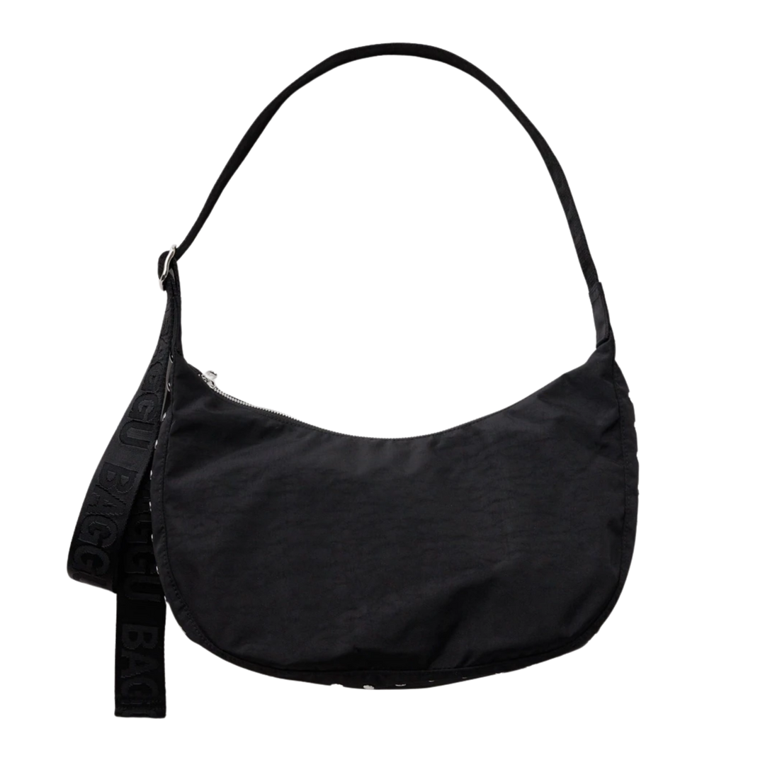 Medium Nylon Crescent Bag