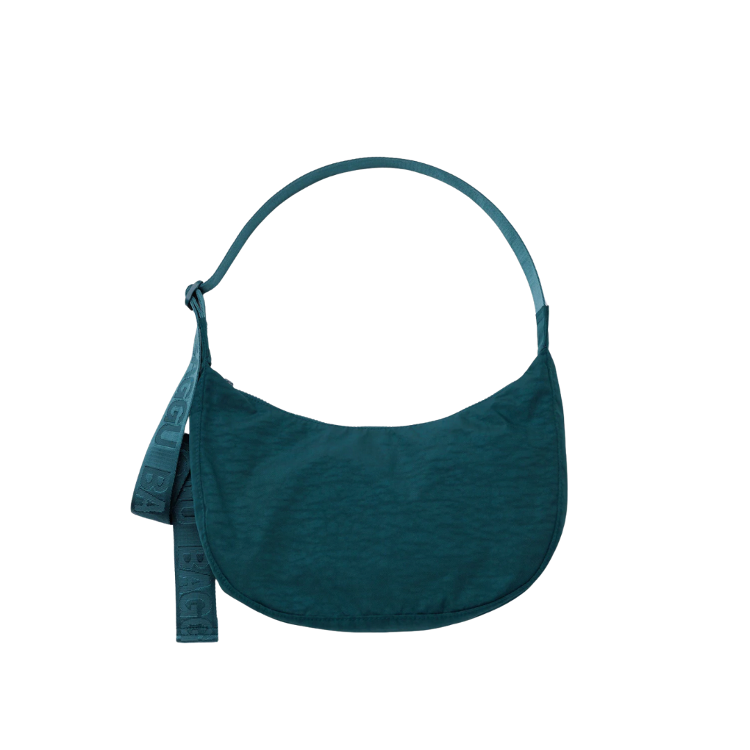 Medium Nylon Crescent Bag
