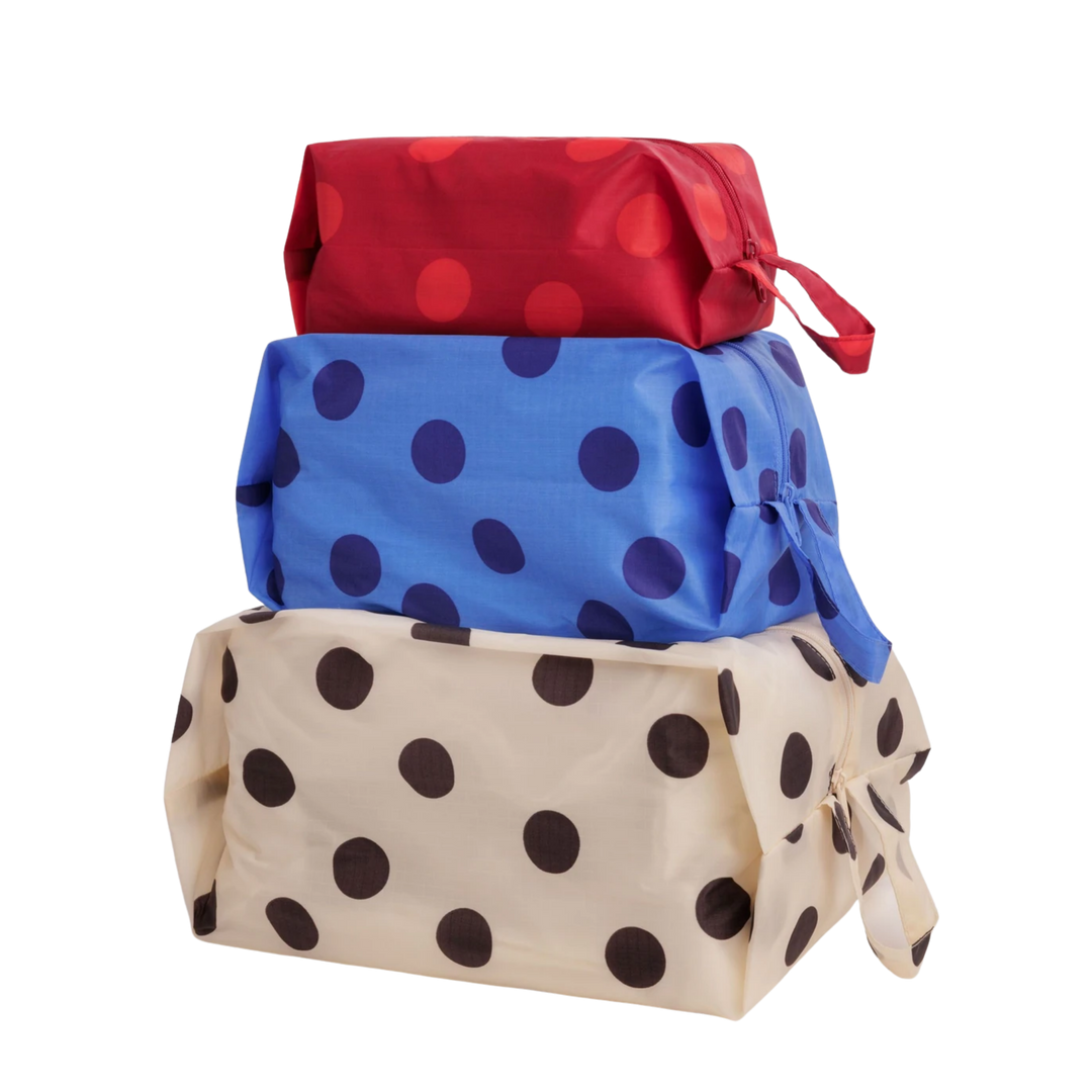 3D Zip Pouch Set