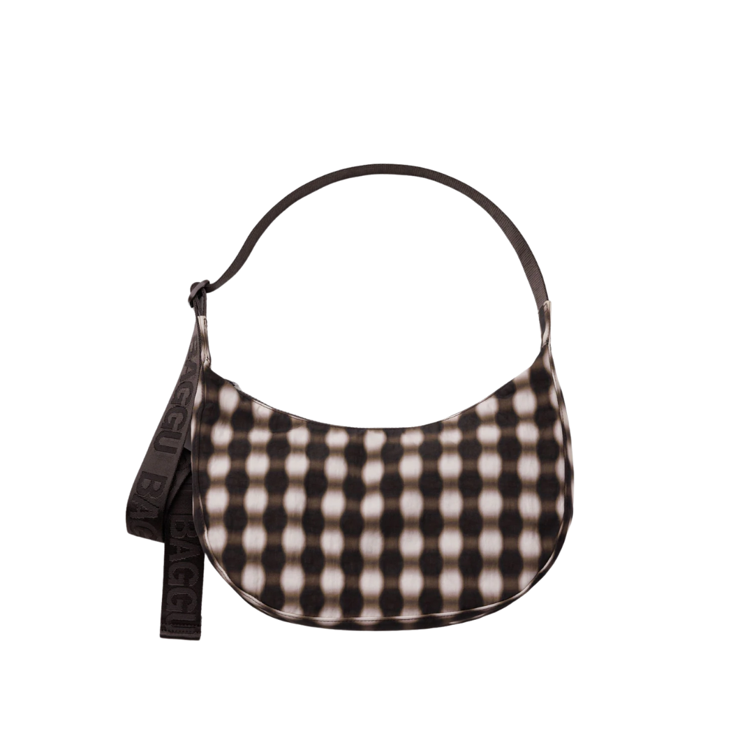 Medium Nylon Crescent Bag