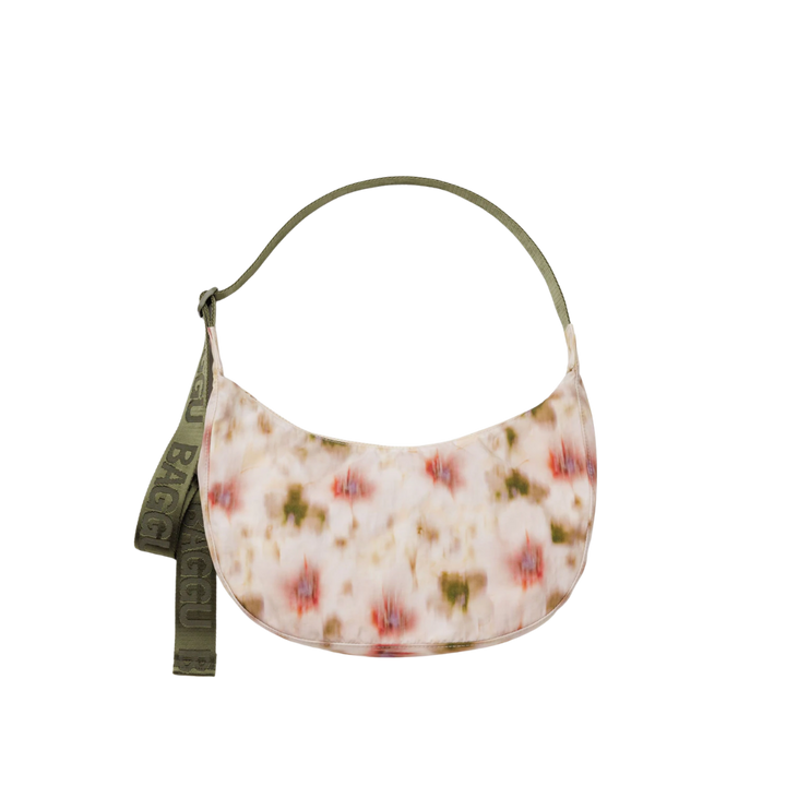 Medium Nylon Crescent Bag
