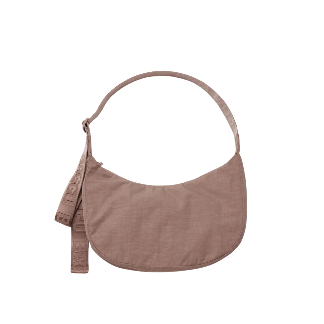 Medium Nylon Crescent Bag