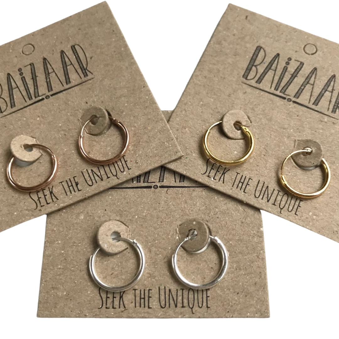 Tiny Hoop Earrings