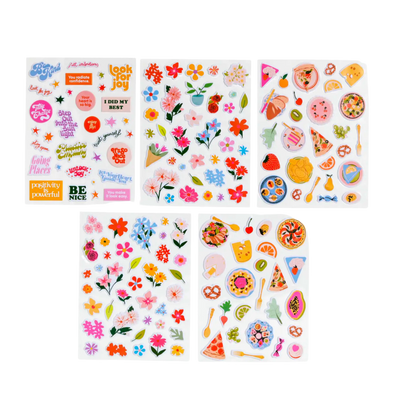 Puffy Stickers, Assorted