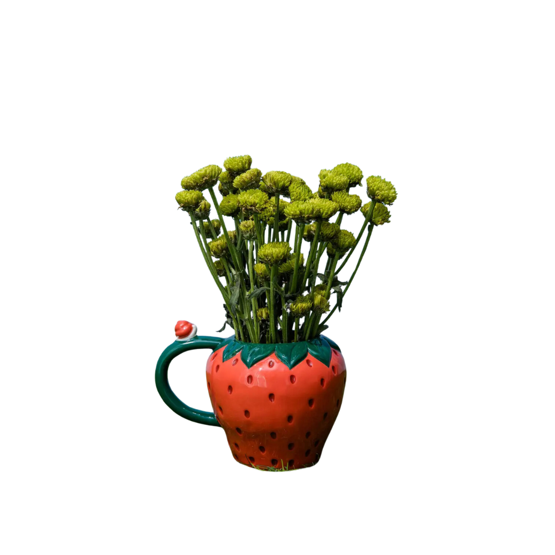 Strawberry Ceramic Mug