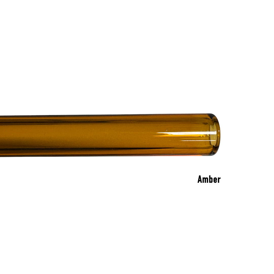Reusable Wavy Glass Straw