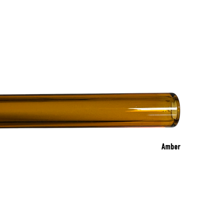 Reusable Wavy Glass Straw