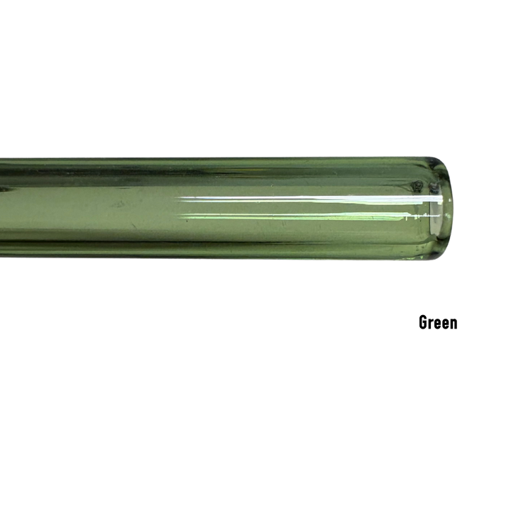 Reusable Wavy Glass Straw