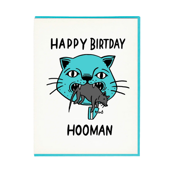Hooman Birthday Card