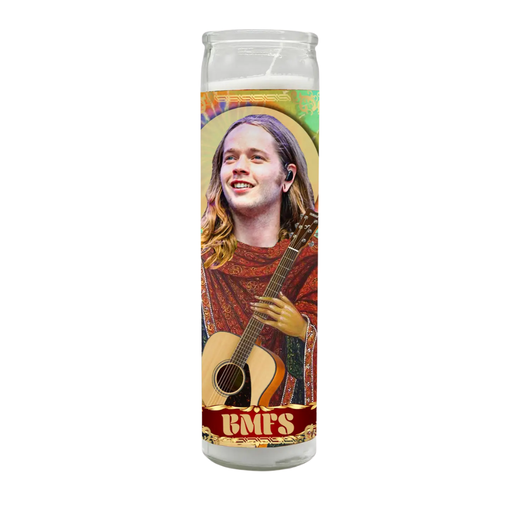 Saint Billy Jam Candle (Billy Strings Inspired Parody Candle)