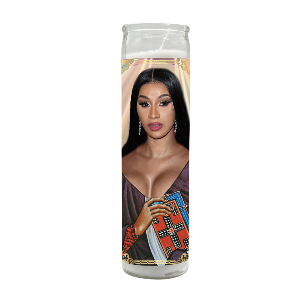 Cardi B Candle