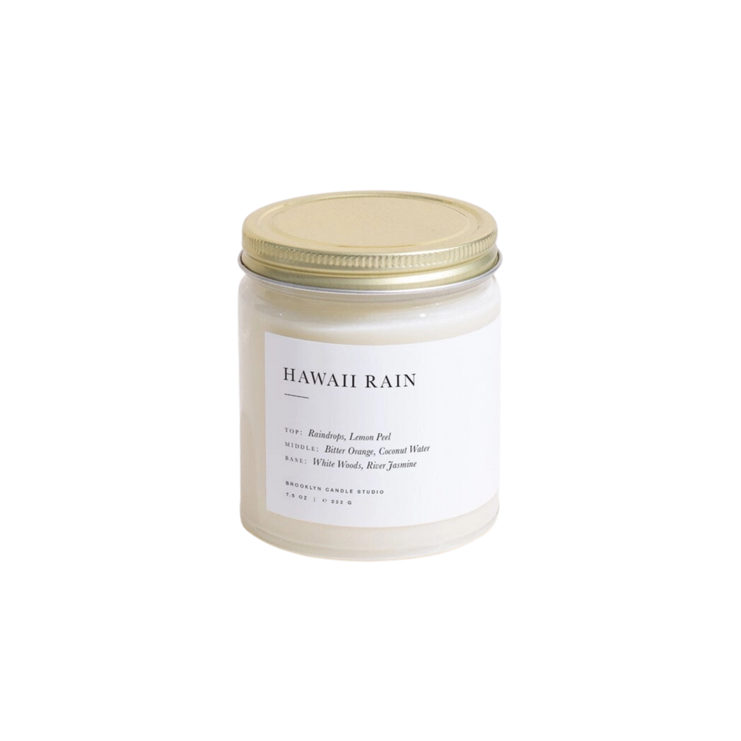 Hawaii Rain Minimalist Candle