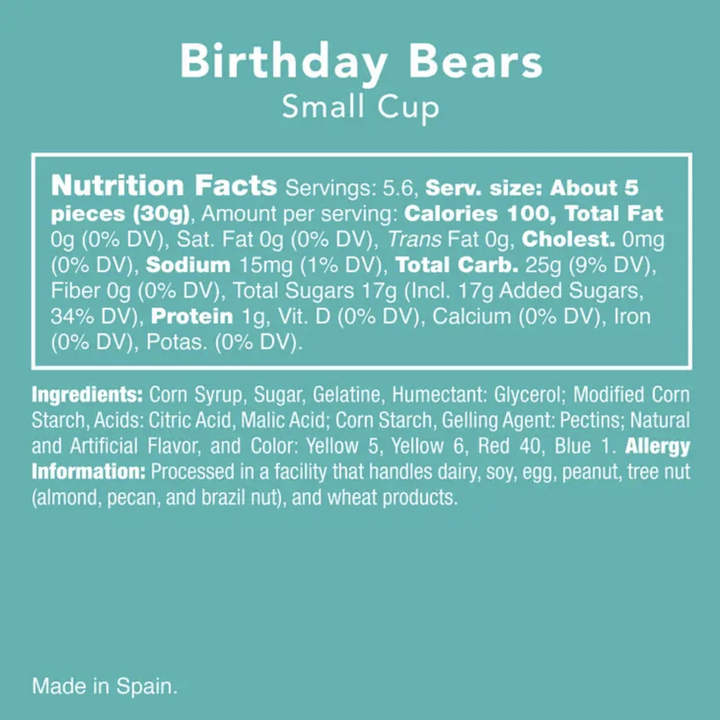 Birthday Bears Gummies