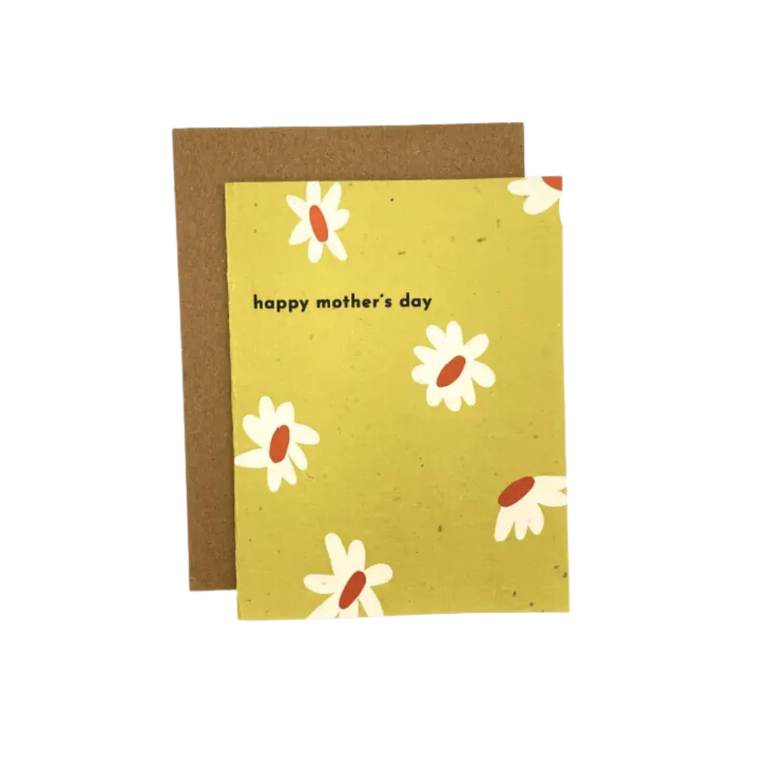 Daisies Mother's Day Plantable Card
