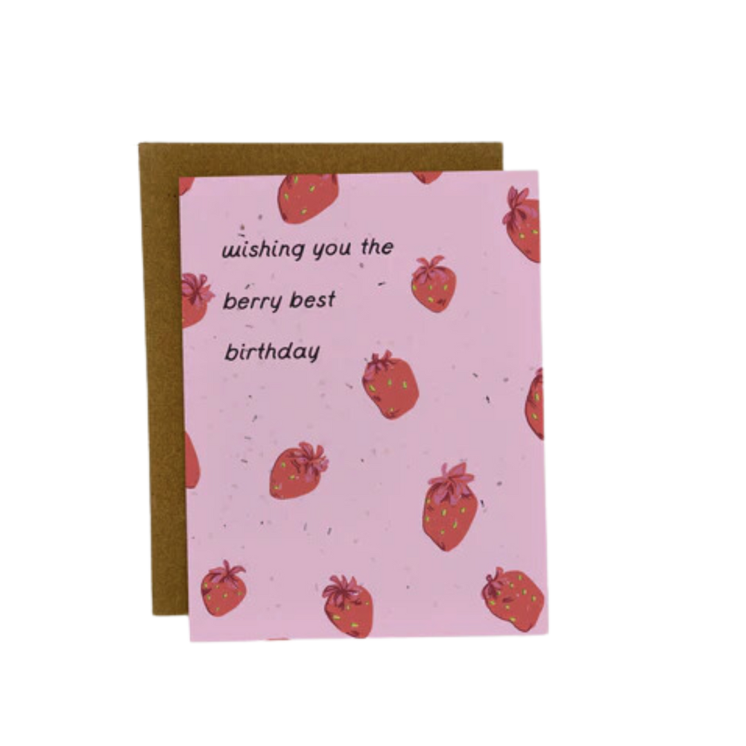 Berry Best Birthday Card