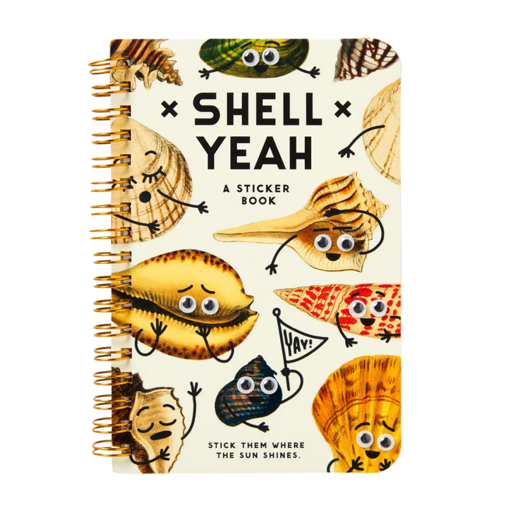 Brass Monkey Shell Yeah Sticker Book
