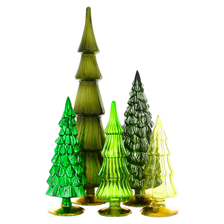 Hue Glass Tree Assorted Greens