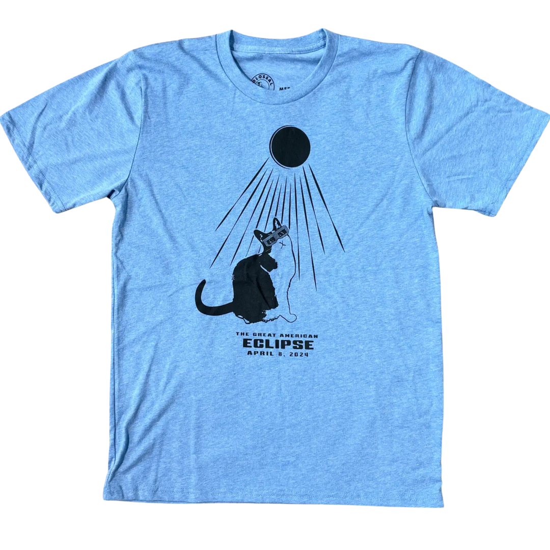 Eclipse Cat 2024 Solar Eclipse T-Shirt