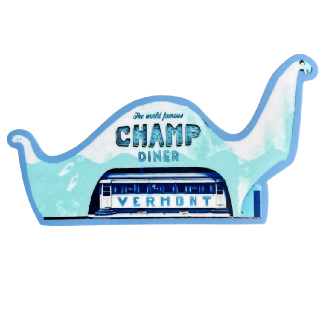 Vermont Champ Diner Sticker