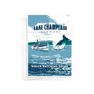 Vermont Lake Champlain Whale Watching Tours Card