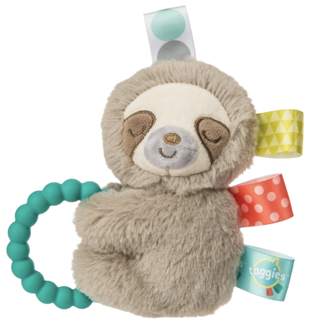 Taggies Molasses Sloth Teether Rattle